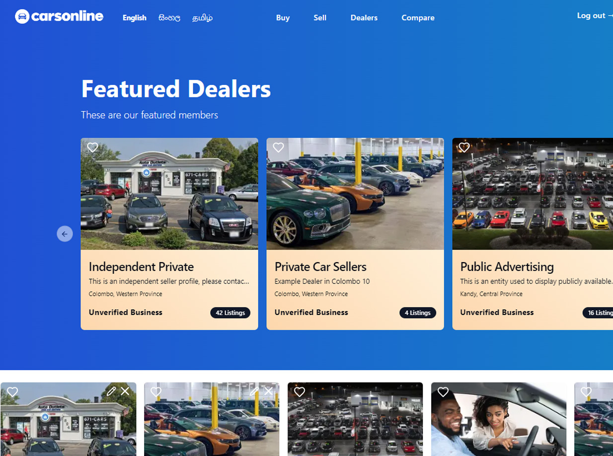 Real-time Analytics for Car Ads